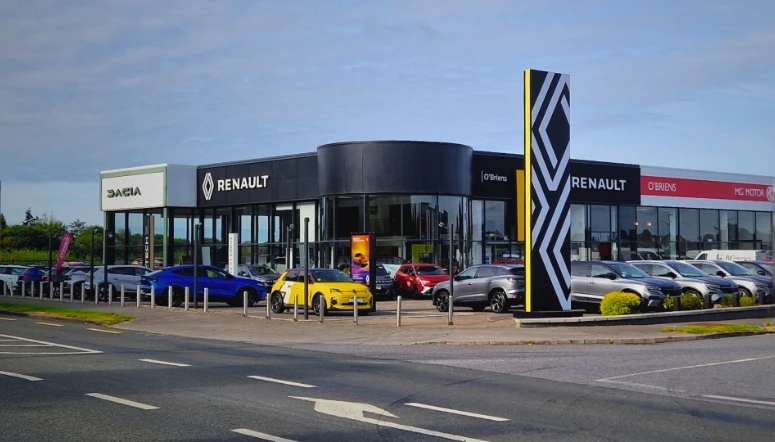O'Brien Motor Group exterior of showroom