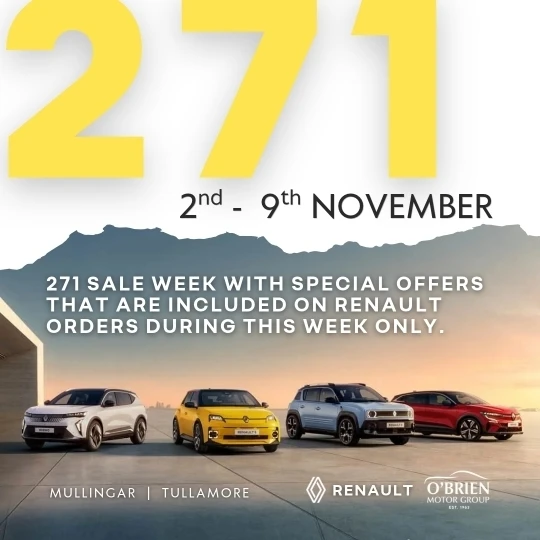 271 Sale Week - 2nd to 9th November