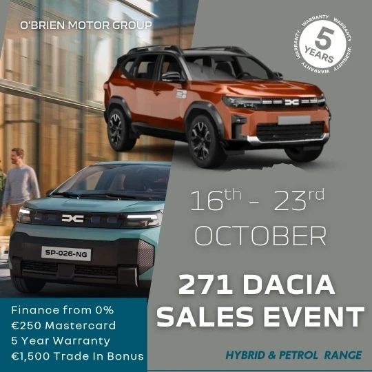 271 Dacia Sales Event