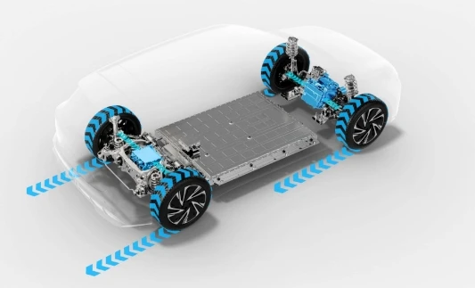 All wheel drive and five driving modes