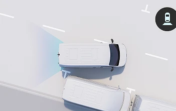 Park assist and rear view camera