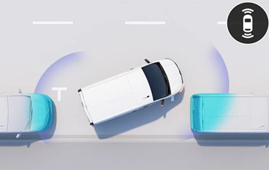 Front and rear parking assist